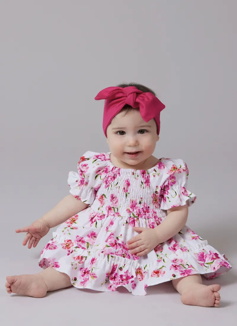 Mccall's Sewing Pattern 8591 Babies' Romper, Dresses And Headband 1