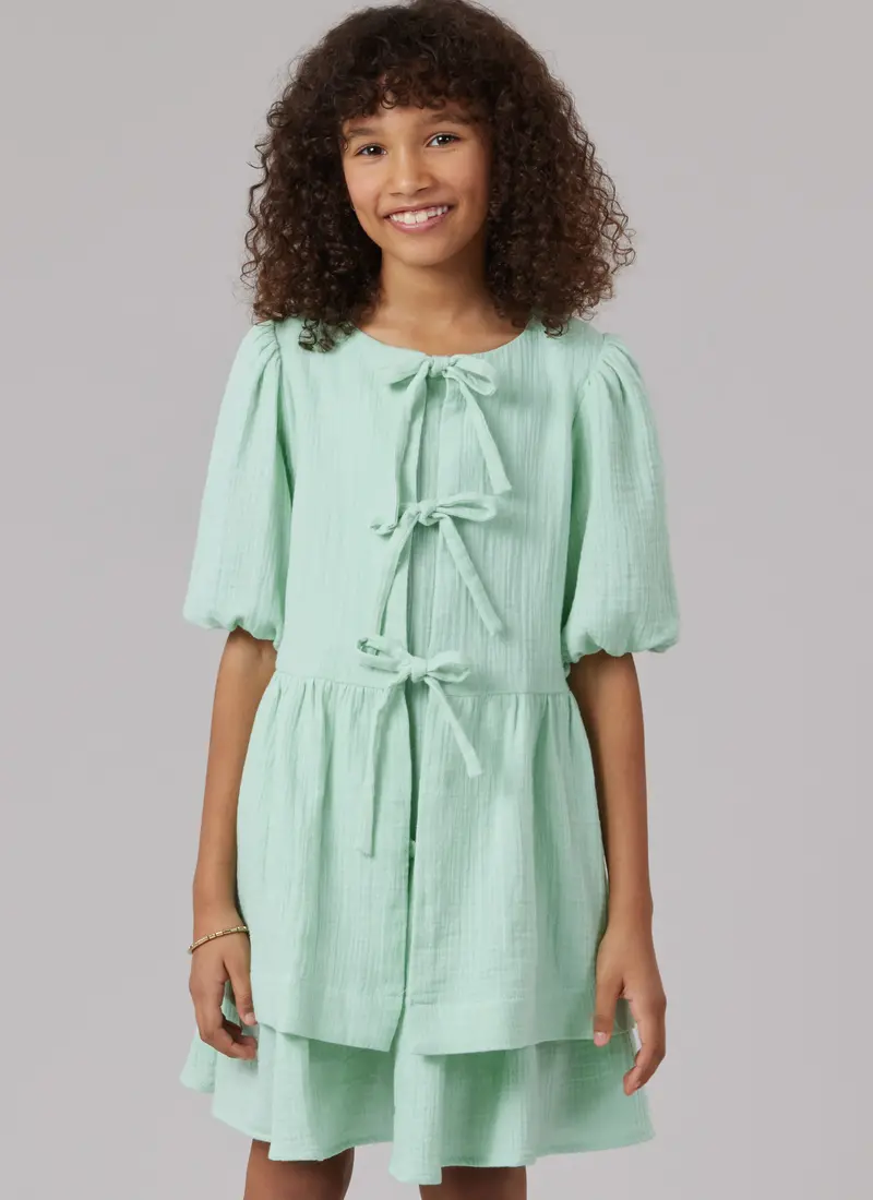 Mccall's Sewing Pattern 8593 Girls' Dress And Top 1