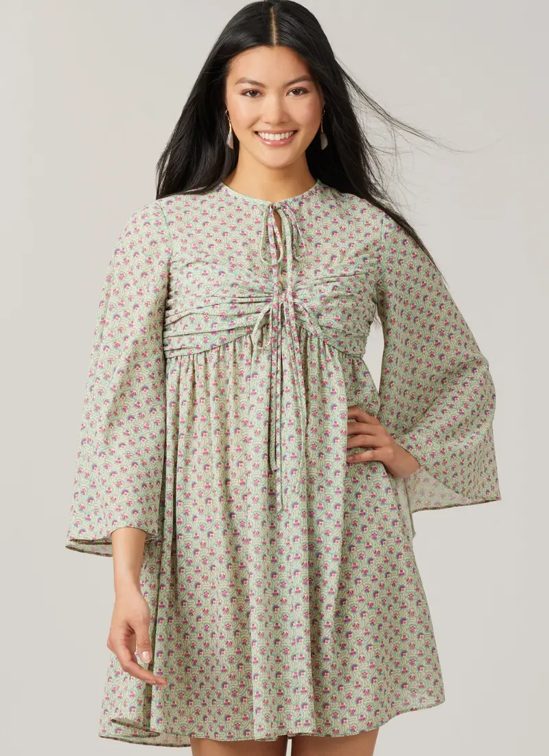 Mccall's Sewing Pattern 8602 Babydoll Dress With Sleeve Variations 1