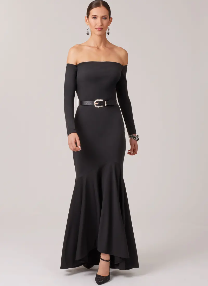 Mccall's Sewing Pattern 8605 Off-The-Shoulder Trumpet Dress 1
