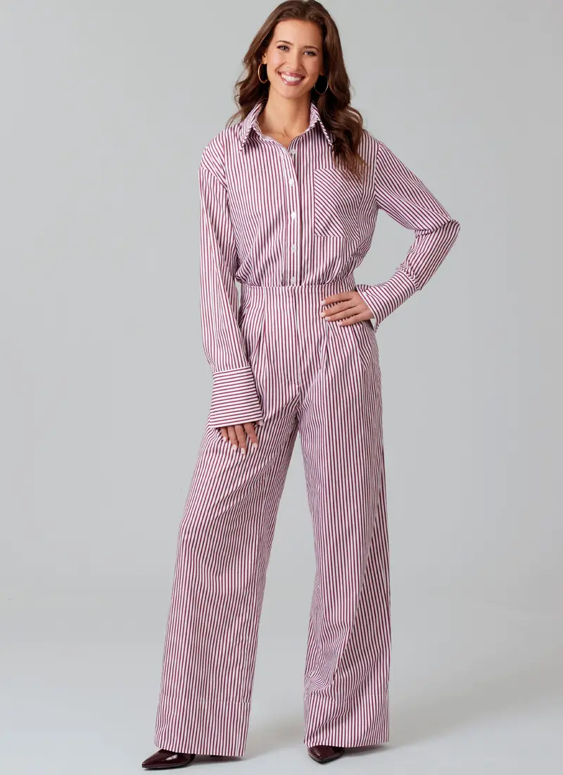 Mccall's Sewing Pattern 8611 Women's Shirt, Shorts And Trousers 1