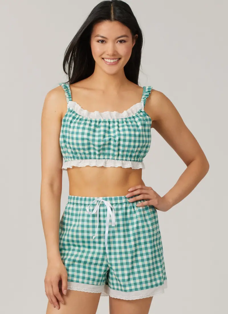 Mccall's Sewing Pattern 8613 Bralette, Shirt And Shorts 1