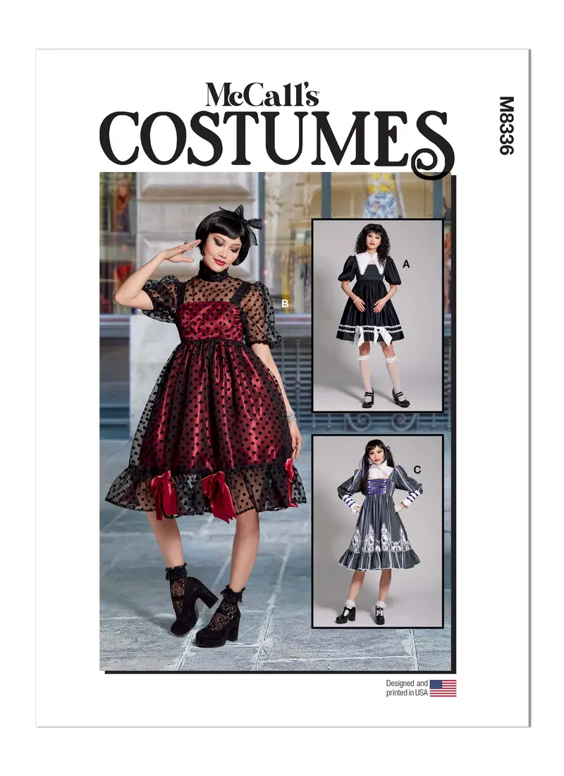 Mccall's Sewing Pattern M8336 Misses' Costumes 2