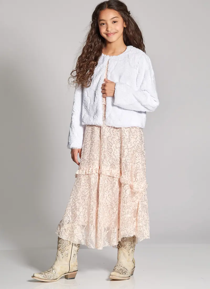 Mccall's Sewing Pattern M8354 Girls' Dress, Slip Dress And Jacket 1