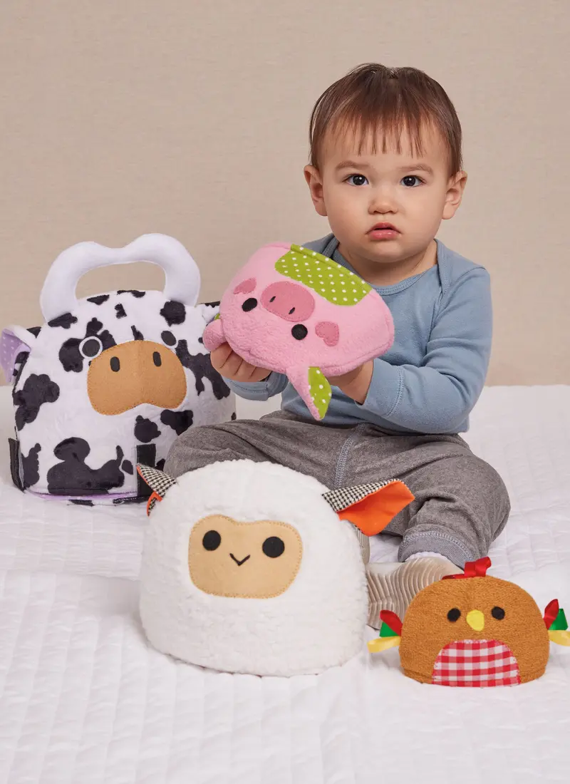 Mccall's Sewing Pattern M8427 Plush Nesting Animals 1