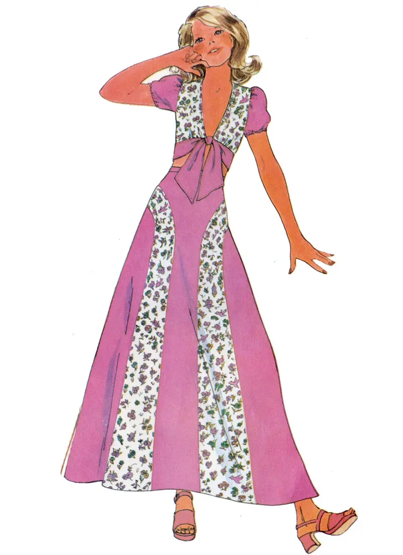 Mccall's Sewing Pattern M8431 Misses' Top And Skirt 1