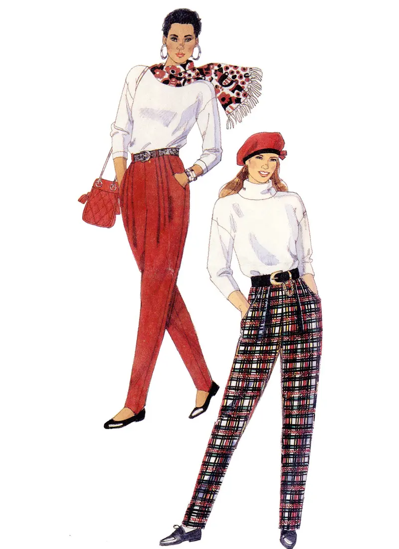 Mccall's Sewing Pattern M8432 Misses' Pants 1