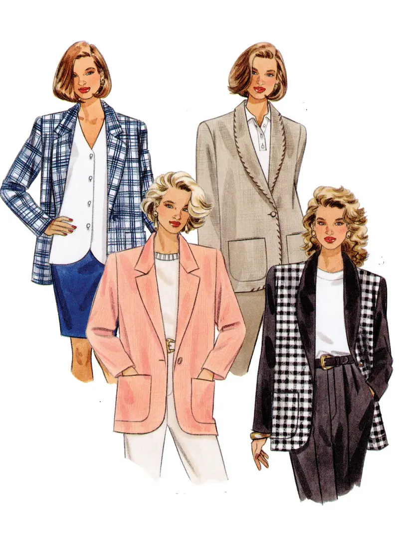 Mccall's Sewing Pattern M8433 Misses' Jacket 1