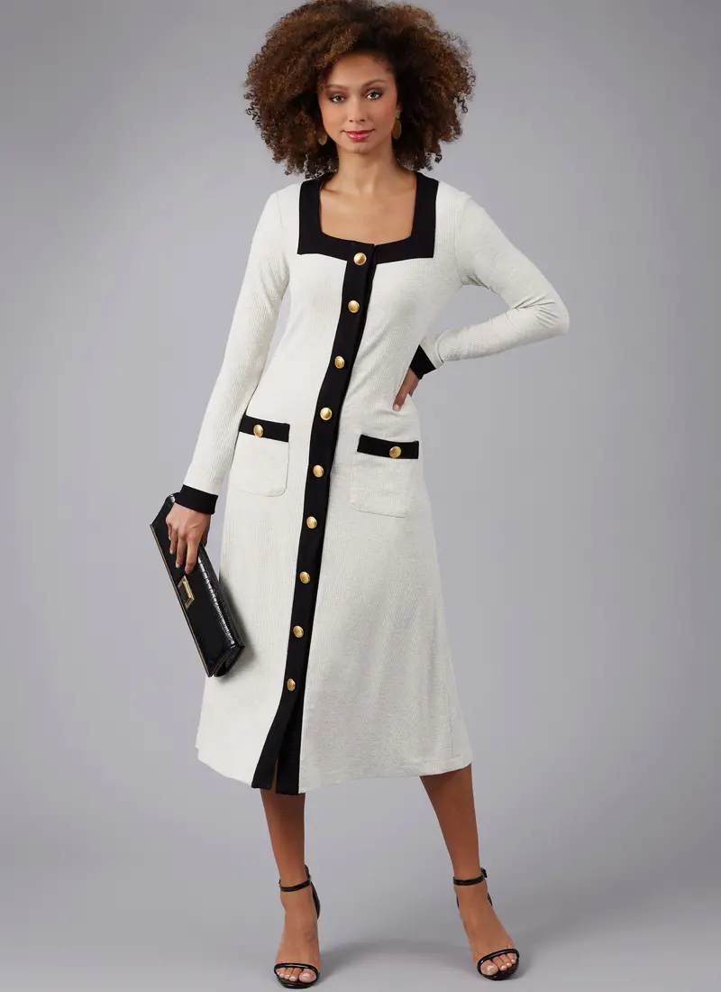 Mccall's Sewing Pattern M8434 Misses' Knit Dresses 1