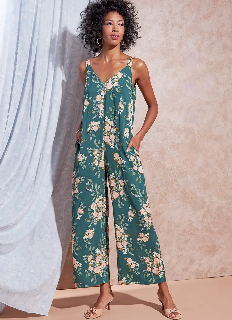Mccall's Sleepwear Pattern 8261 Romper, Jumpsuit And Robe 2