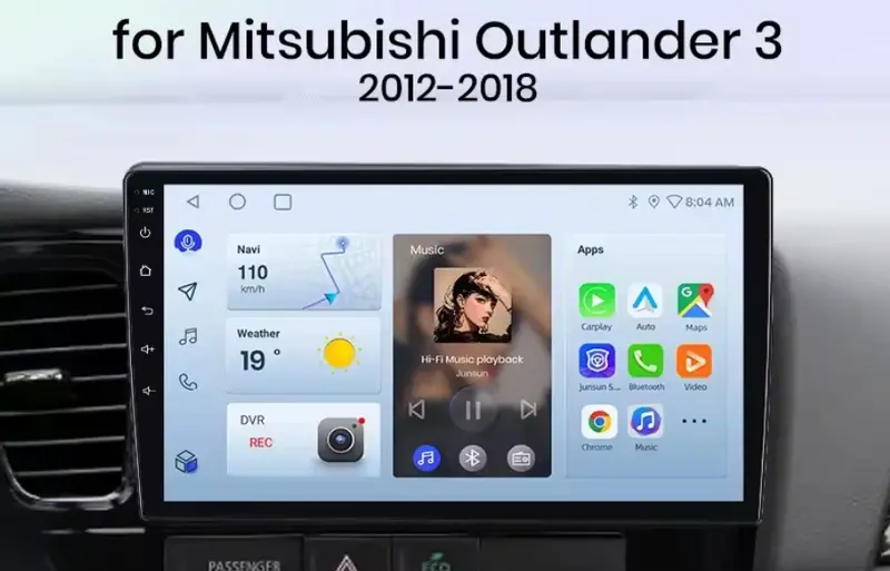 Mitsubishi Outlander 3 2012-2018 10,3' 1
