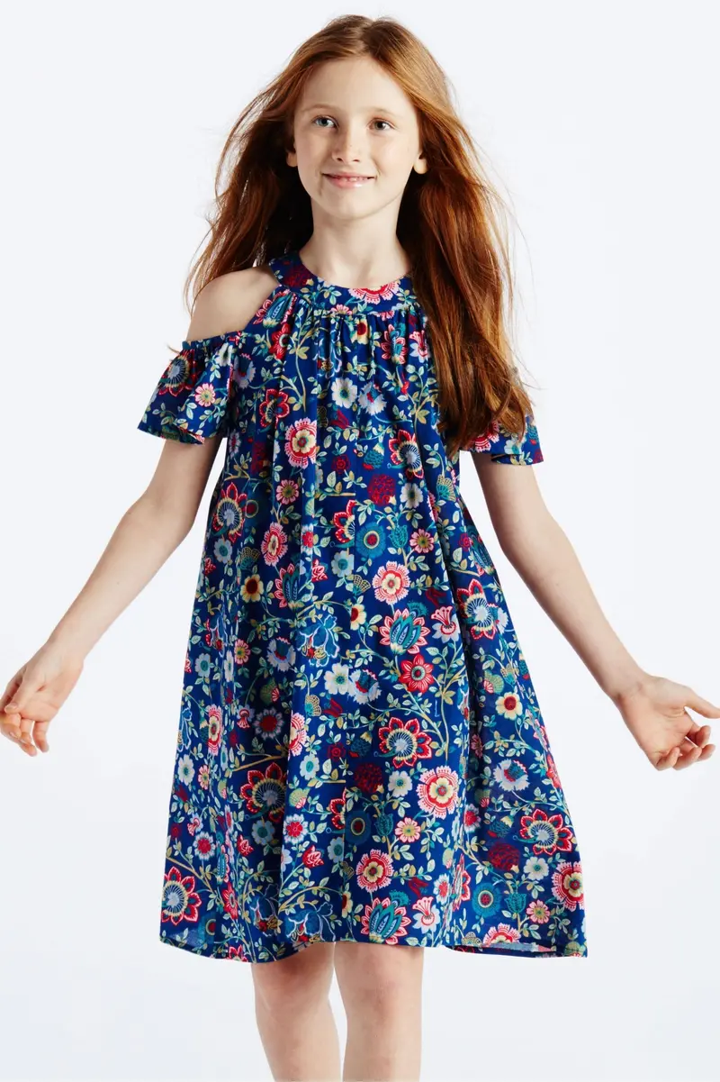 New Look 6522 Girls' Party Dresses And Tops Pattern 1