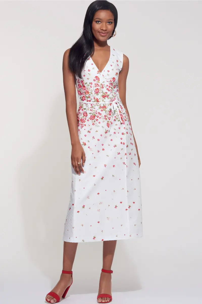 New Look Sewing Pattern 6600  Wrap Dress 1
