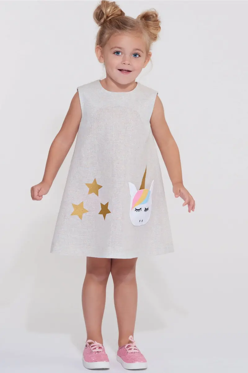 New Look Sewing Pattern 6611 Children's Novelty Dress 1