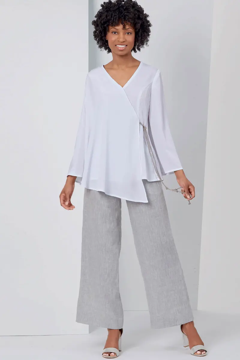 New Look Sewing Pattern 6625  Tops And Pull On Pants 1