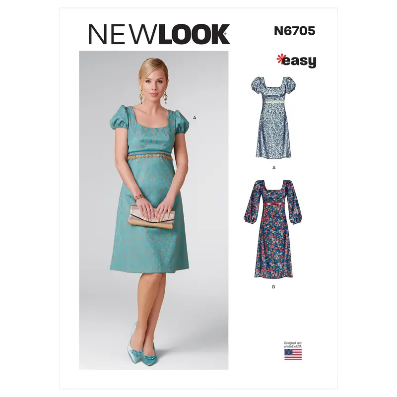 New Look Sewing Pattern 6705 Misses' Dress 2