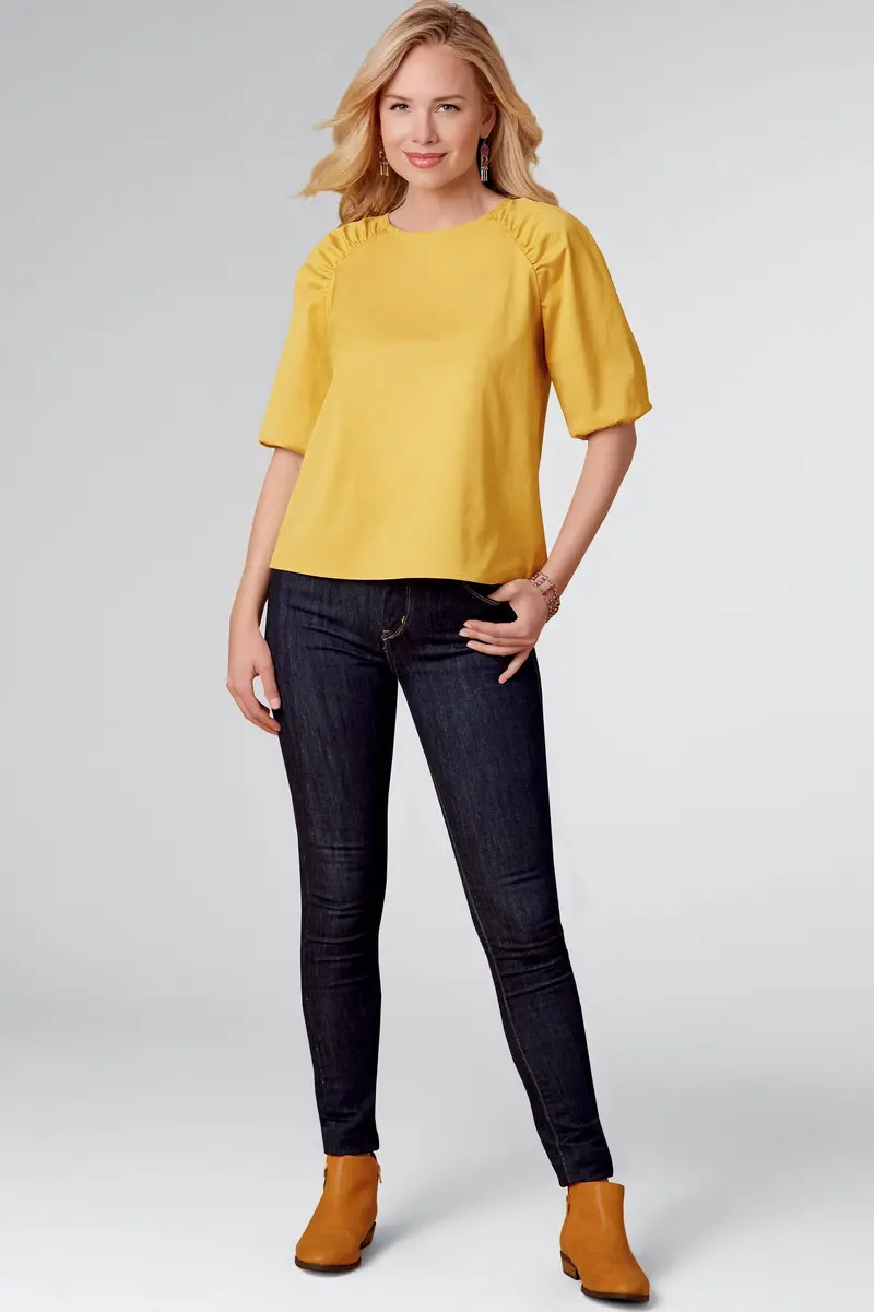 New Look Sewing Pattern 6708 Misses' Tops 1