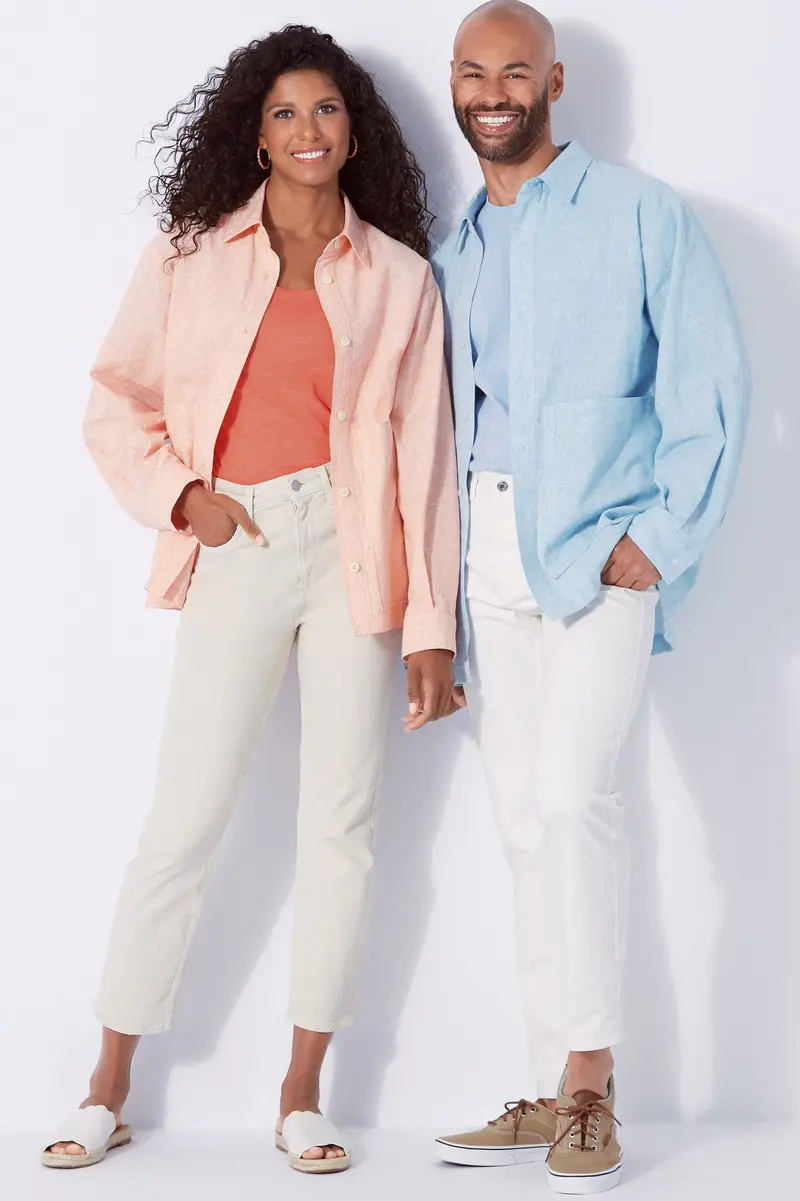 New Look Sewing Pattern 6724 Unisex Shirt 1