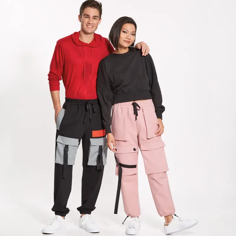 New Look Sewing Pattern 6745 Men's And Misses' Cargo Pants 2