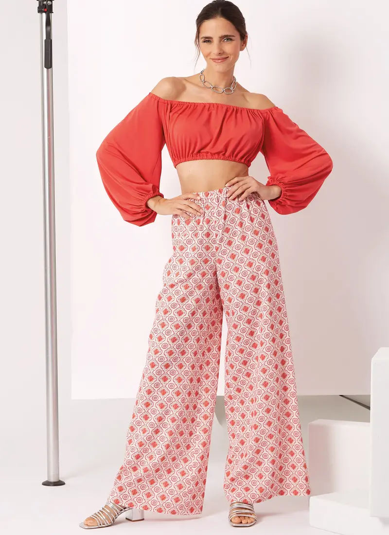 New Look Sewing Pattern 6758 Top And Trousers 1