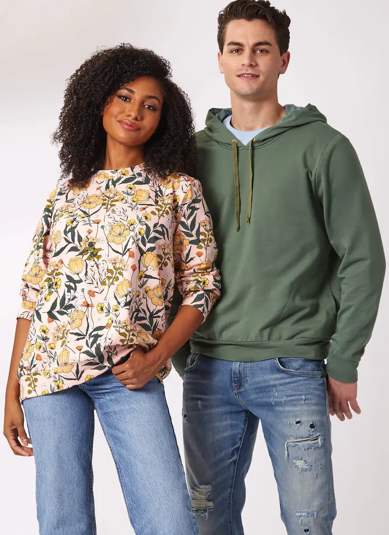 New Look Sewing Pattern 6759 And Men's Sweatshirts 1
