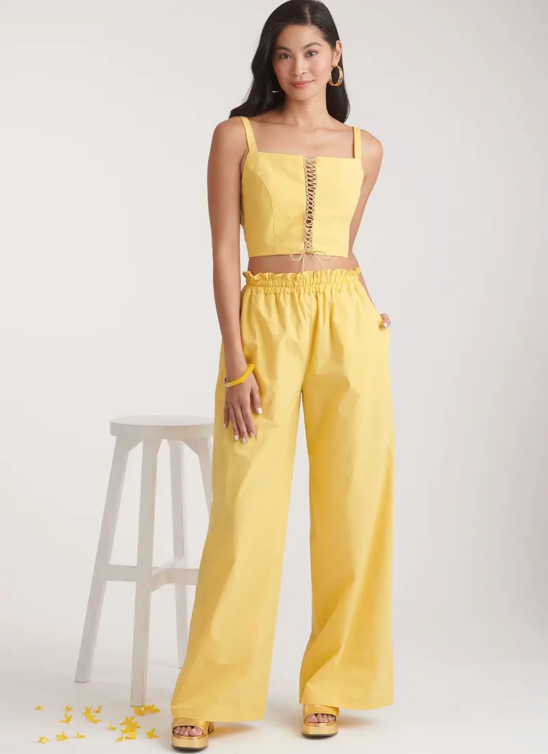 New Look Sewing Pattern 6779 Bra Top And Pants 1