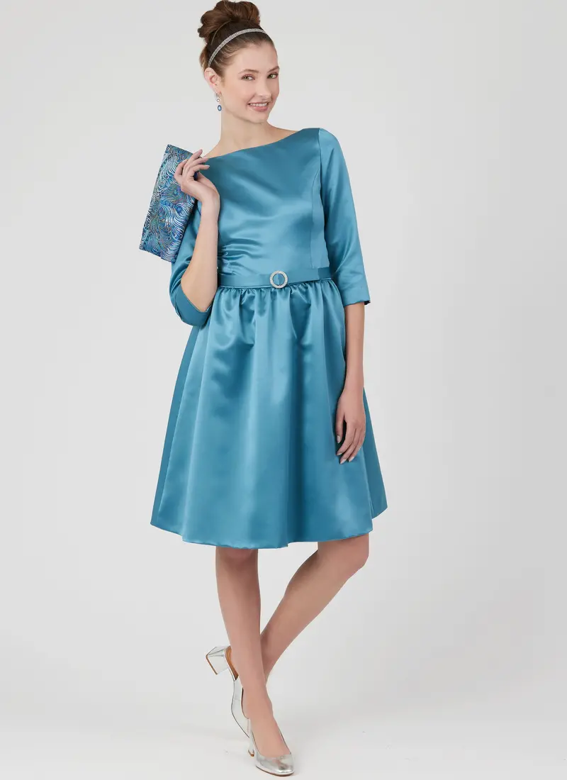 New Look Sewing Pattern 6786 Misses' Dresses With Belt And Purse 1