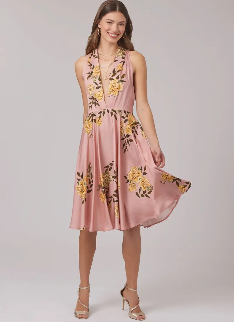 New Look Sewing Pattern 6797 Fitted Un-Lined Dress 1
