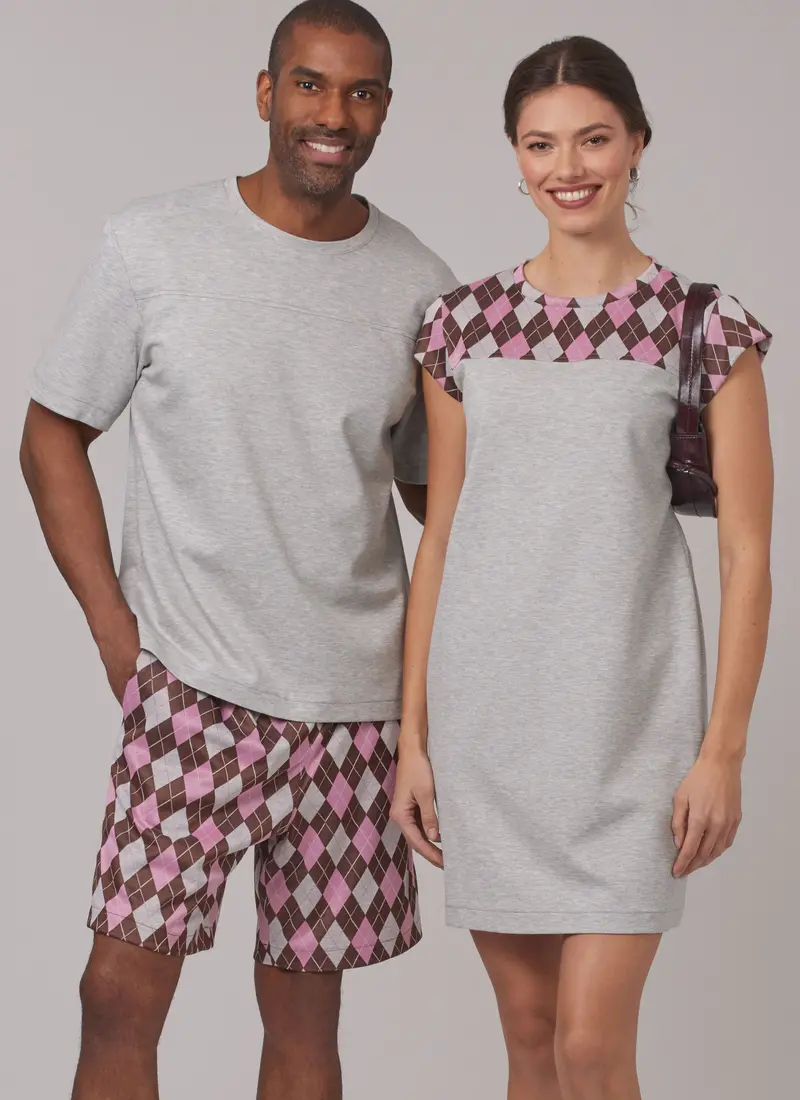 New Look Sewing Pattern 6805 Unisex Sleepwear 1