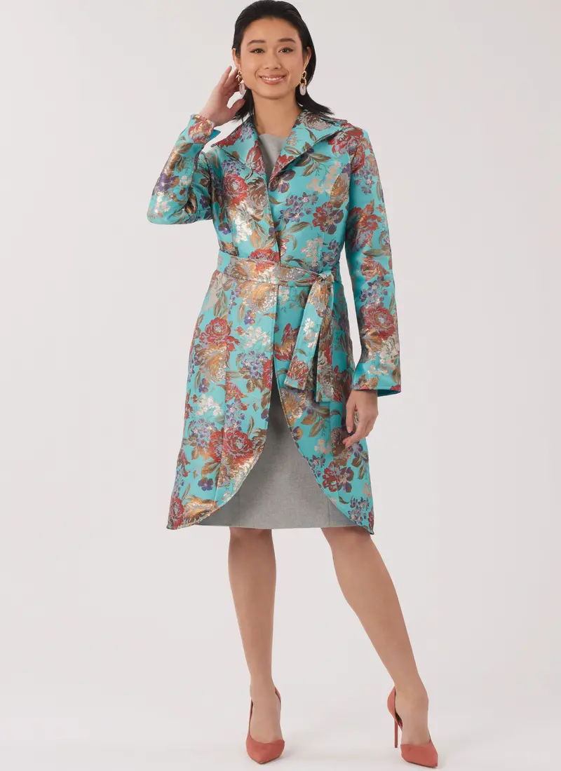 New Look Sewing Pattern 6809 Lined Jacket With Petite Lines 1