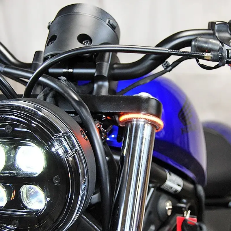 New Rage 17+ Honda Rebel 500 Front Turn Signals 1