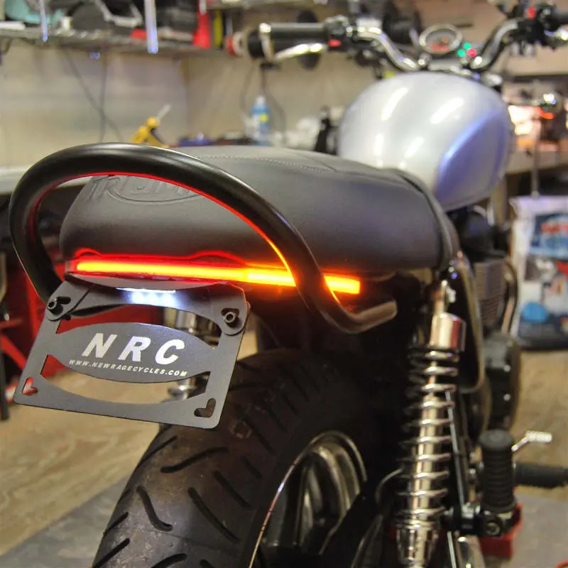 New Rage Cycles 06-16 Triumph Scrambler Fender Eliminator Kit 1
