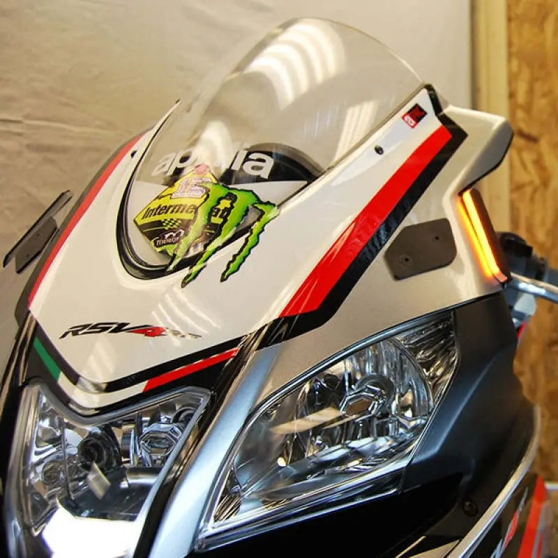 New Rage Cycles 09-20 Aprilia Rsv4 Front Turn Signals 1