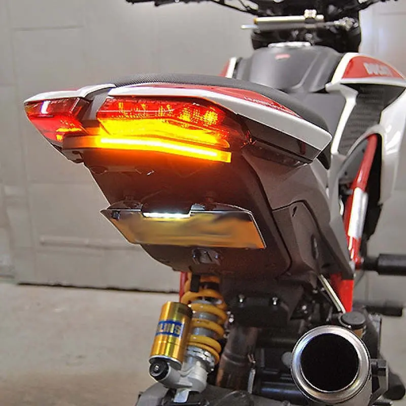 New Rage Cycles 13-19 Ducati Hypermotard 939/821 Fender Eliminator Kit Tucked 1