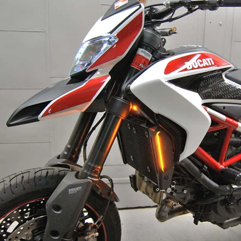 New Rage Cycles 13-19 Ducati Hypermotard 939/821 Front Turn Signals 1