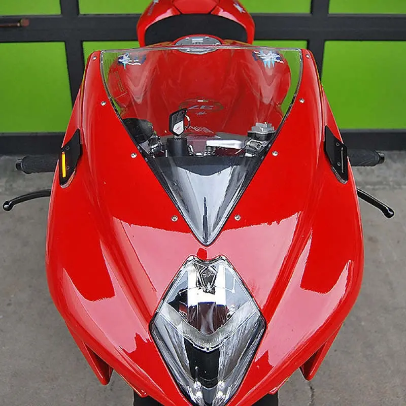 New Rage Cycles 13+ Mv Agusta F3/F4 Mirror Block Off Turn Signals 1