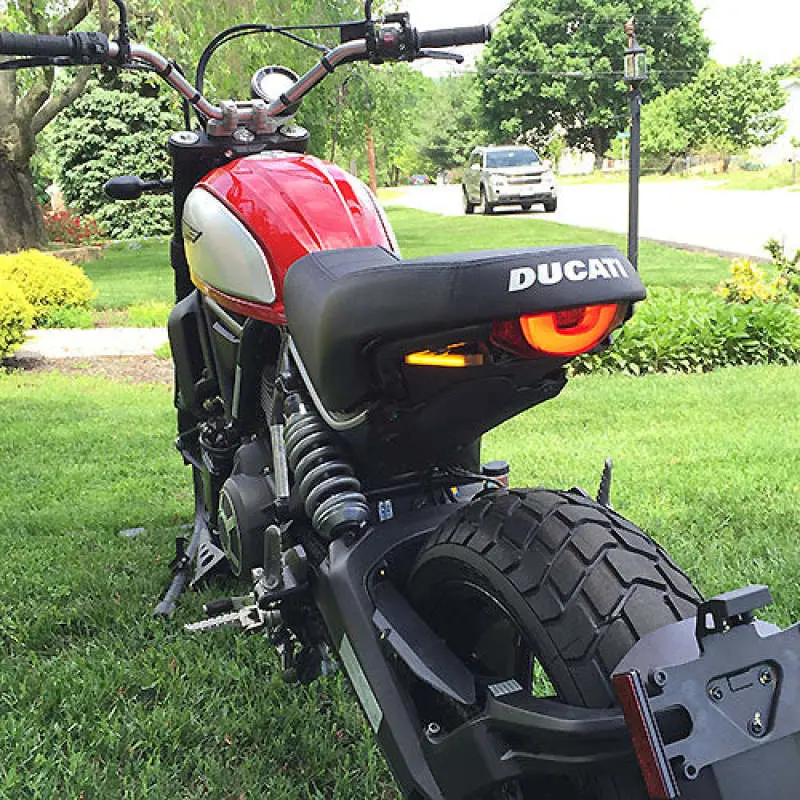 New Rage Cycles 15-17 Ducati Scrambler Classic/Icon/Full Throttle/Urban Enduro Fender Eliminator Kt 1