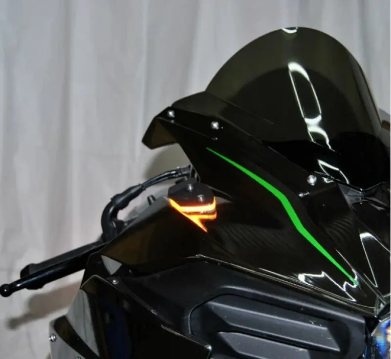 New Rage Cycles 15+ Mirror Block Off Turn Signals 1
