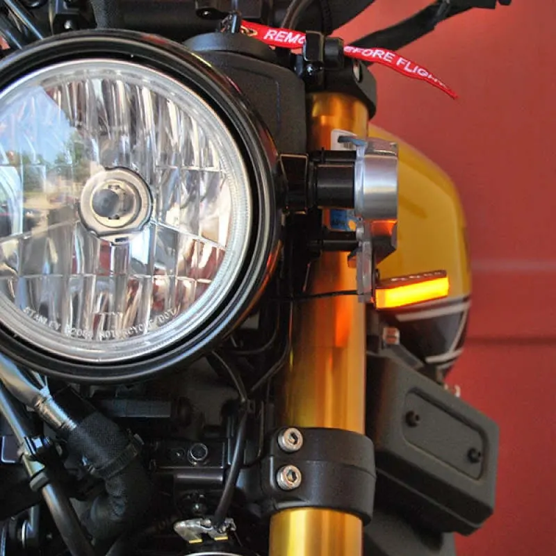 New Rage Cycles 16-21 Yamaha Xsr 900 Front Turn Signals W/Load Eq 1