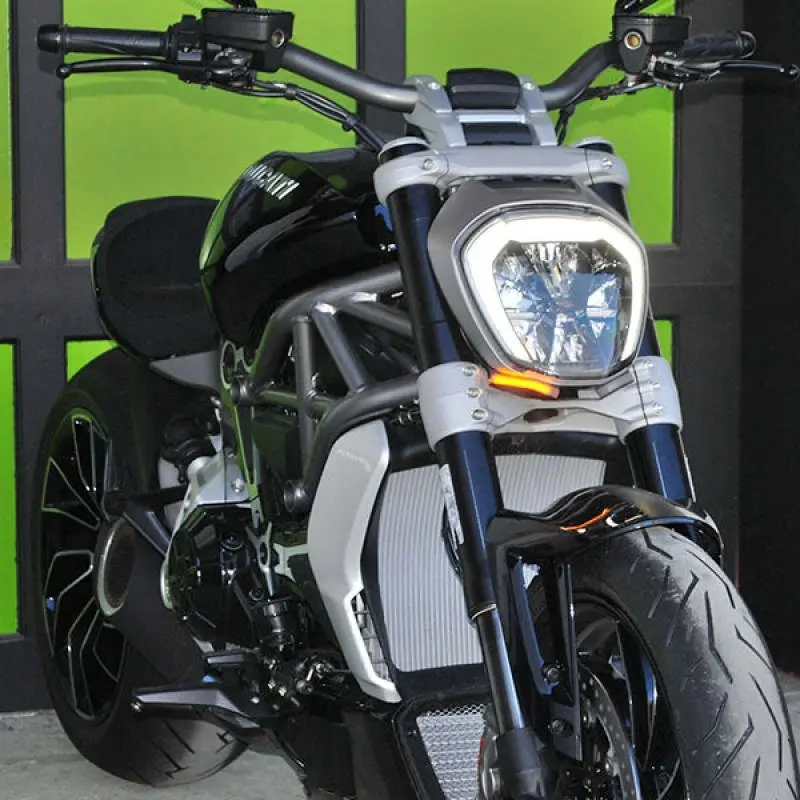New Rage Cycles 16+ Ducati Xdiavel Front Turn Signals 1
