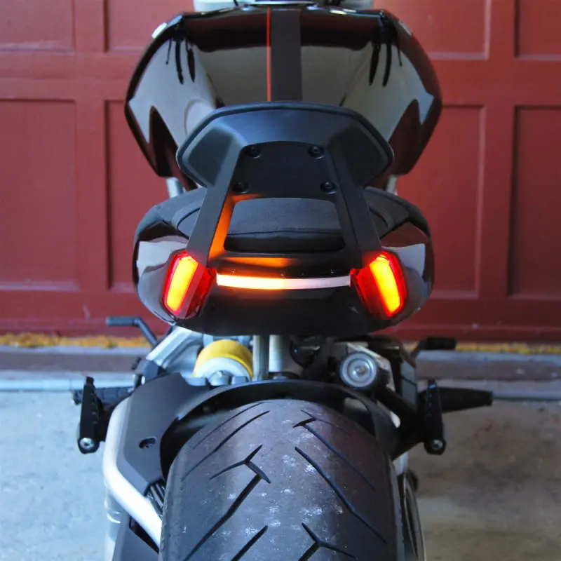 New Rage Cycles 16+ Ducati Xdiavel Rear Turn Signals (Backrest) W/L 1