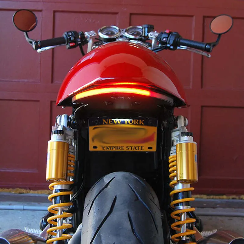 New Rage Cycles 16+ Triumph Thruxton / R 1200 Fender Eliminator Kit Tucked 1