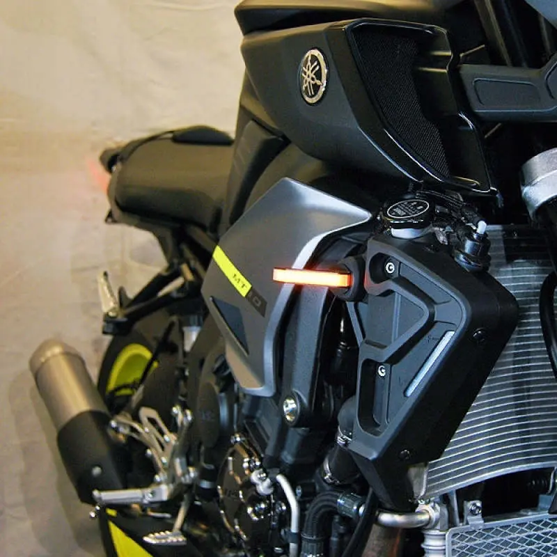 New Rage Cycles 18-21 Yamaha Mt-10 Front Turn Signals W/Load Eq 1