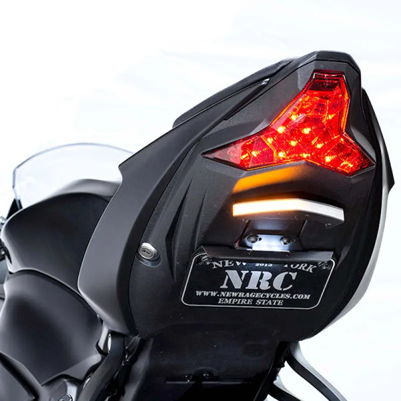 New Rage Cycles 19+ Kawasaki Zx-6R Fender Eliminator Kit Tucked 1