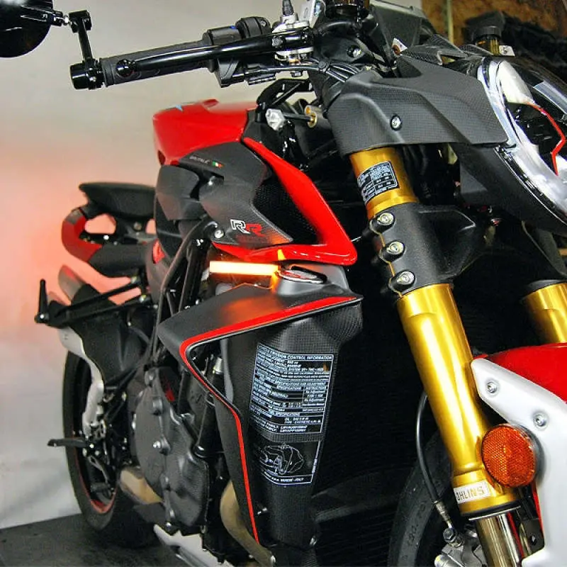 New Rage Cycles 19+ Mv Agusta Brutale 1000 Front Turn Signals 1