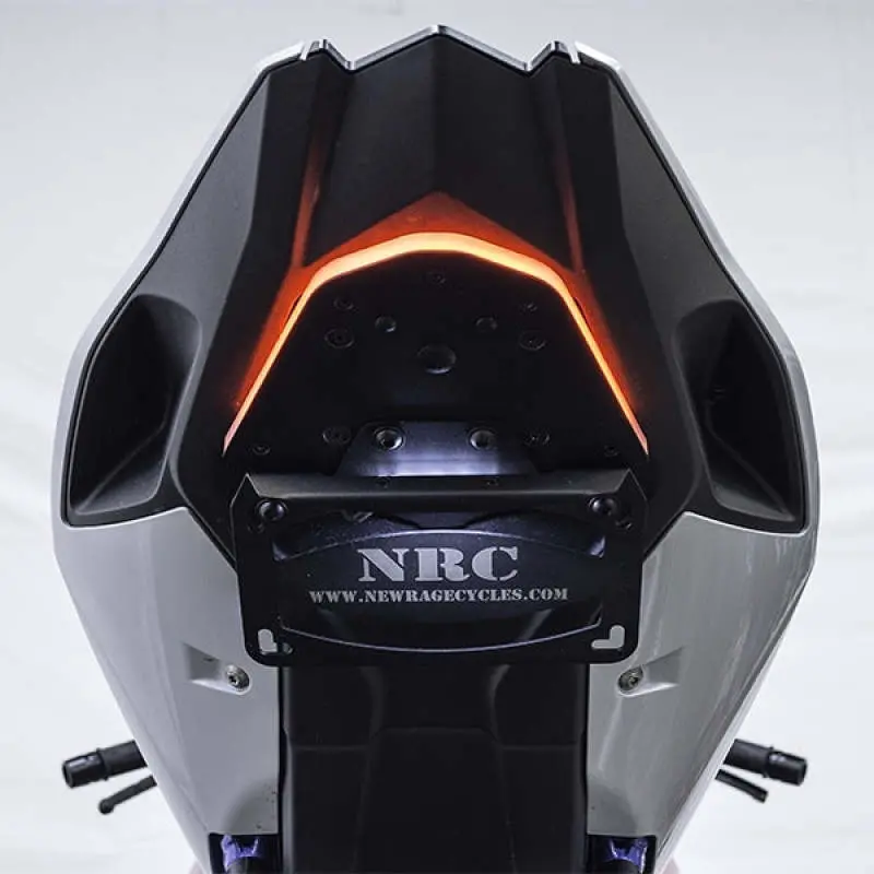 New Rage Cycles 20+ Bmw S1000rr Fender Eliminator Kit Kit Tucked - Eu Models Only (Amber) 1