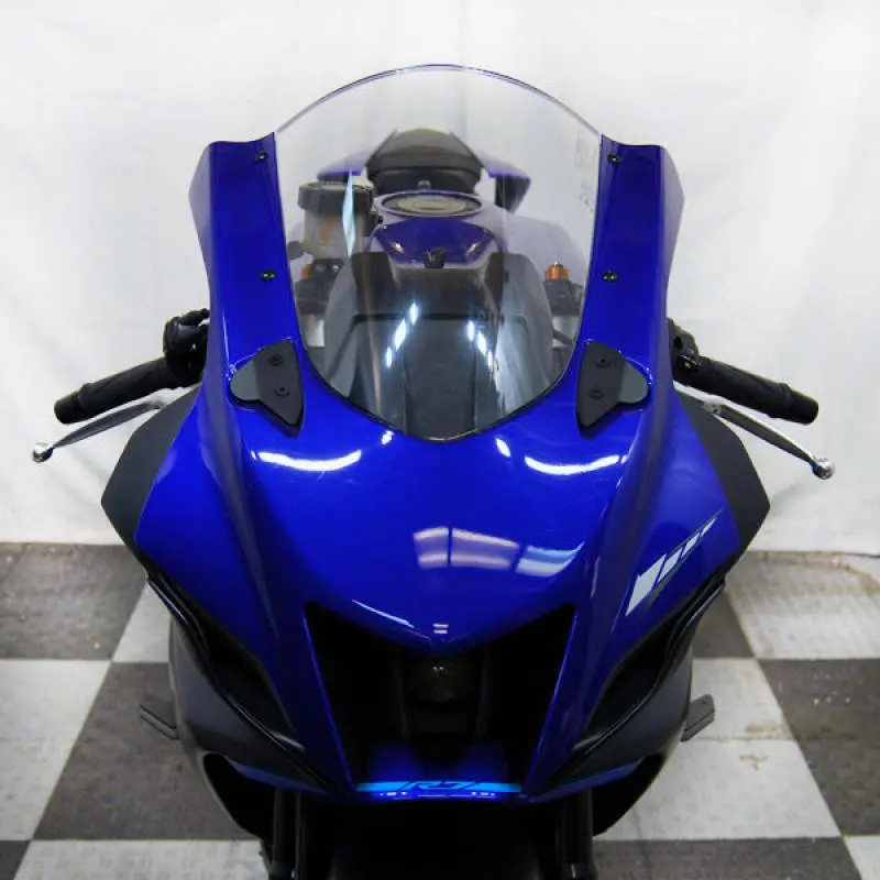 New Rage Cycles 21-25 Yamaha R7 Mirror Block Off Plates 1