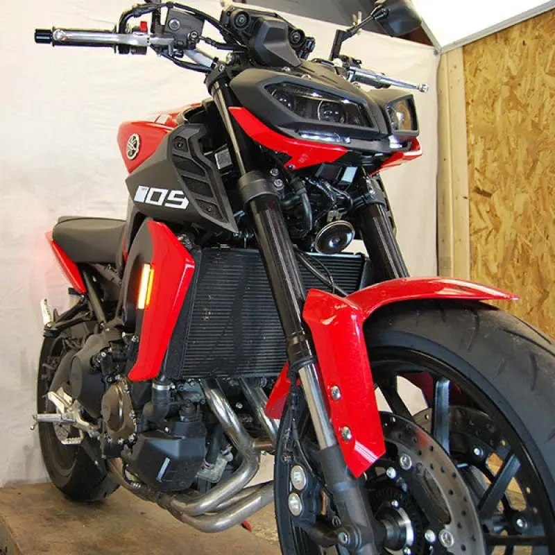 New Rage Cycles 21+ Yamaha Mt-09 Front Turn Signals W/Load Eq 1