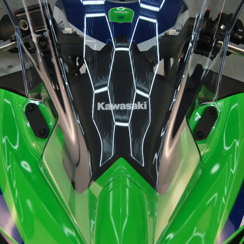 New Rage Cycles 24+ Kawasaki 500 Ninja Block Off Plates 2