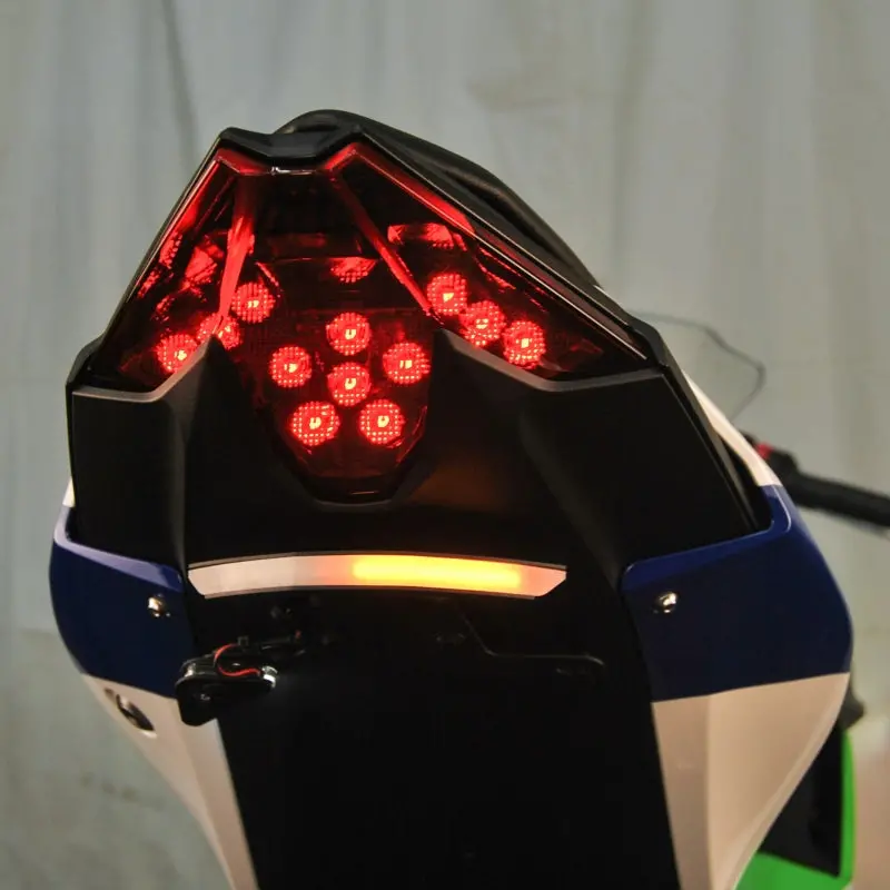 New Rage Cycles 24+ Kawasaki 500 Ninja Se Fender Eliminator Tucked 1